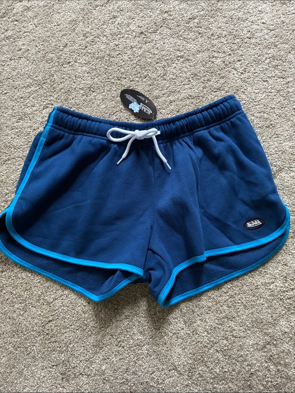 Von Dutch Bundle with Gray Sweatshirt, Light Blue Tank and Navy Shorts - Picture 4 of 9